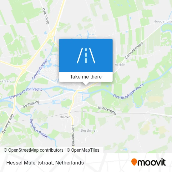 Hessel Mulertstraat map