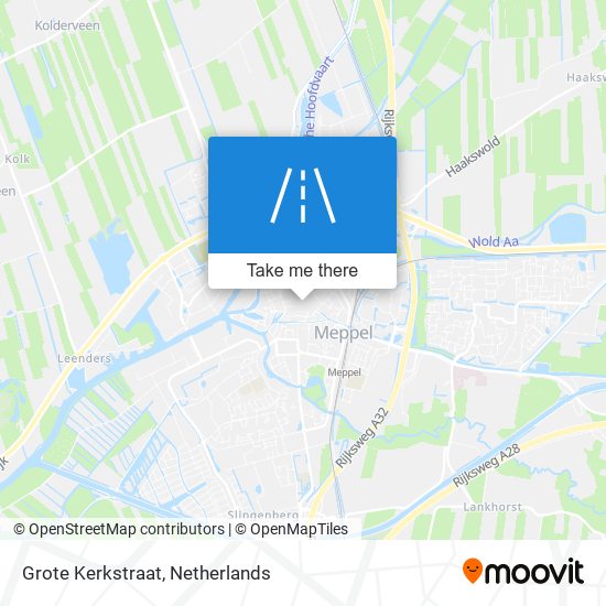 Grote Kerkstraat map