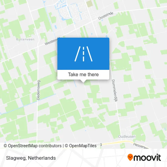 Slagweg map