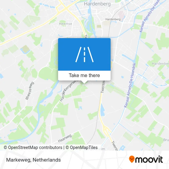 Markeweg map