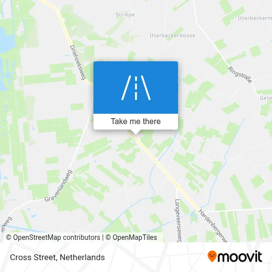 Dwarsstraat map