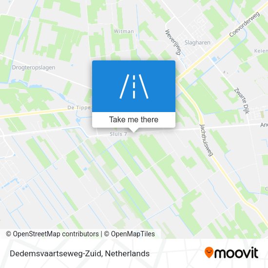 Dedemsvaartseweg-Zuid map