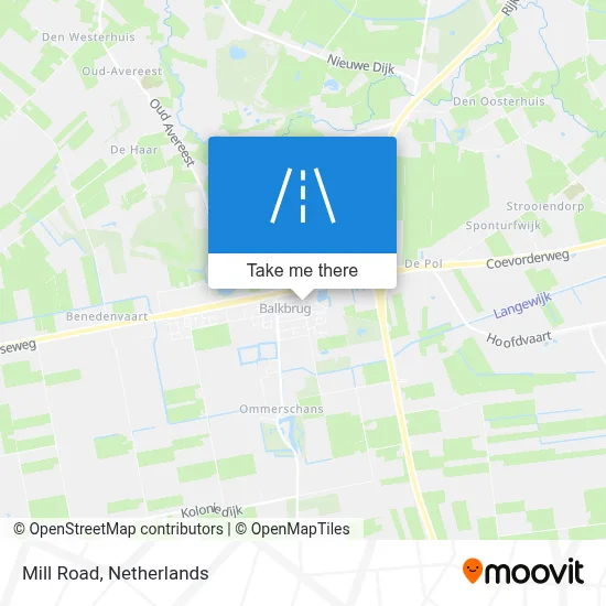 Molenweg map
