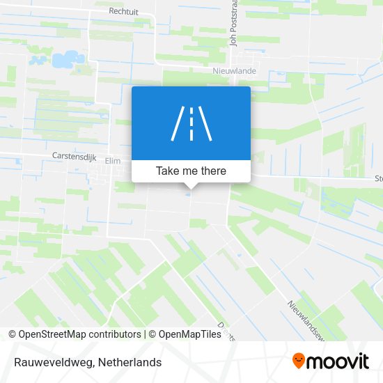 Rauweveldweg map