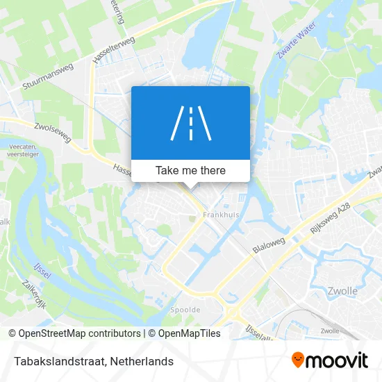Tabakslandstraat map