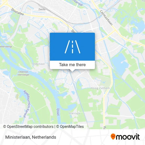 Ministerlaan map