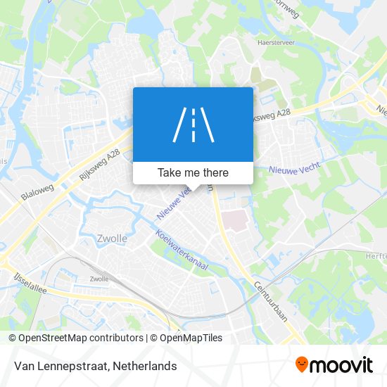 Van Lennepstraat map