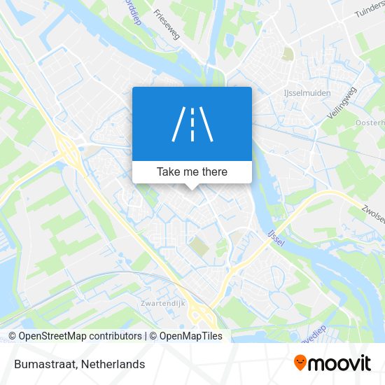 Bumastraat map