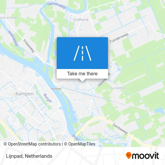 Lijnpad map