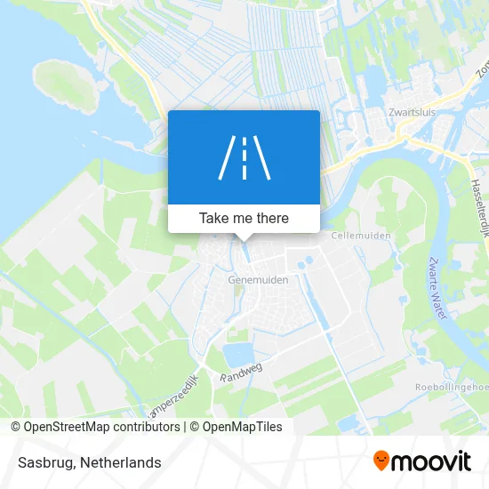 Sasbrug map