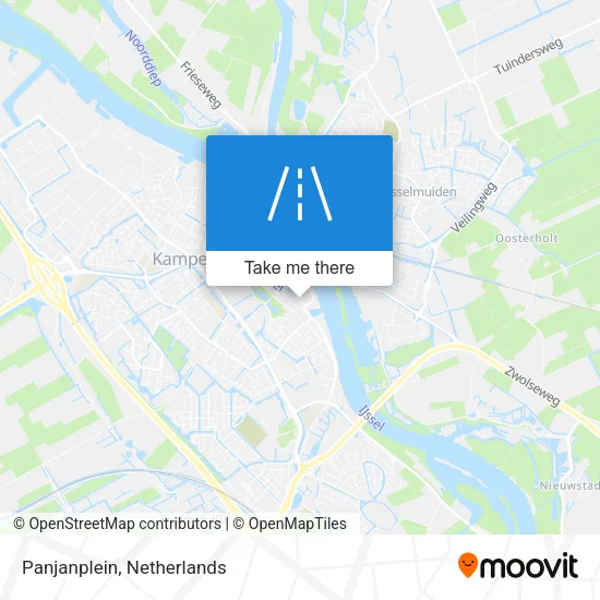 Panjanplein map
