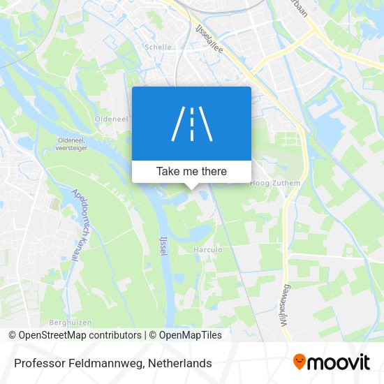 Professor Feldmannweg map