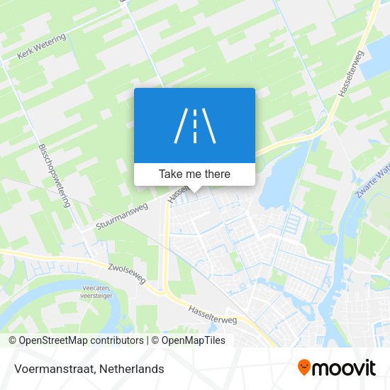 Voermanstraat map