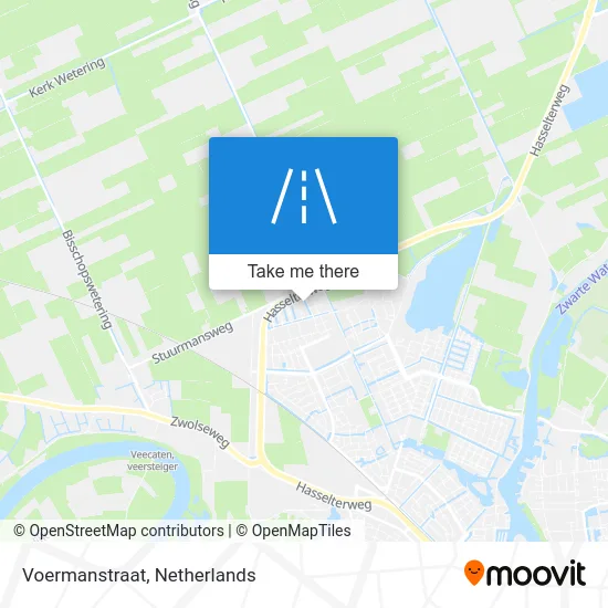 Voermanstraat map