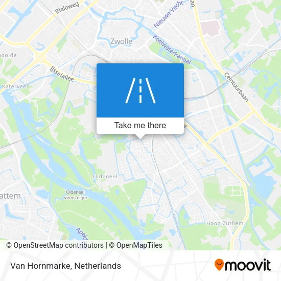 Van Hornmarke map
