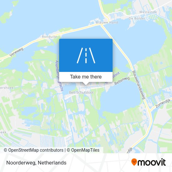 Noorderweg map