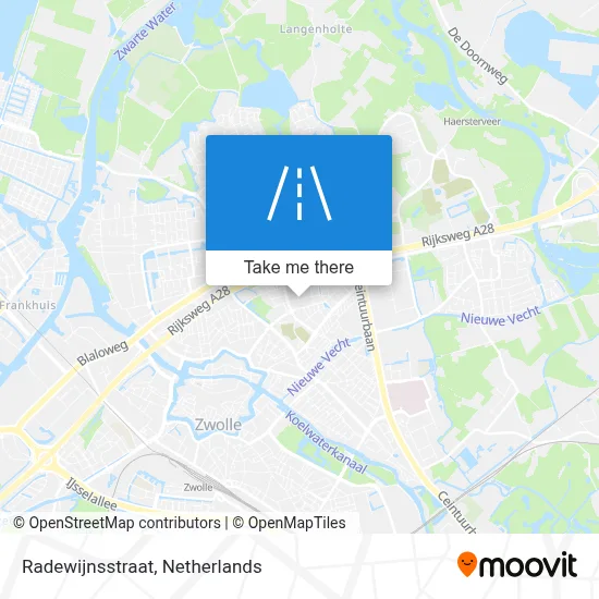 Radewijnsstraat map