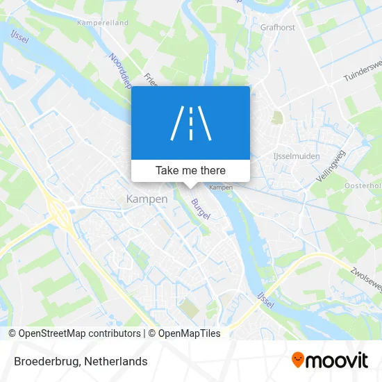 Broederbrug map