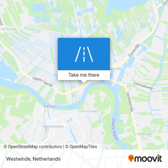 Westeinde map