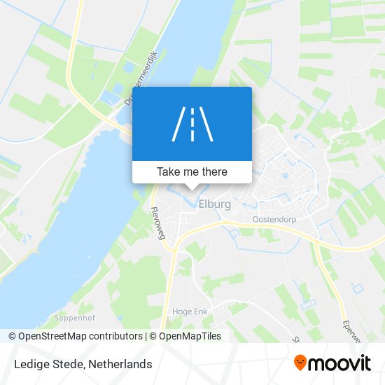 Ledige Stede map