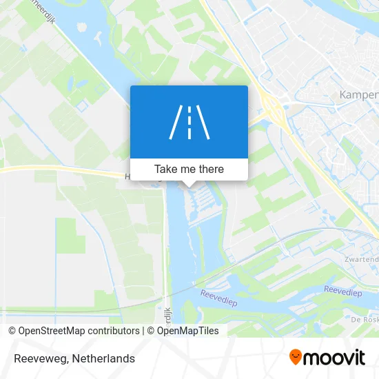 Reeveweg map