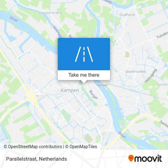 Parallelstraat map