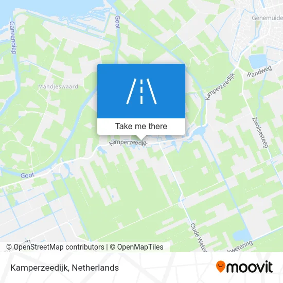 Kamperzeedijk map