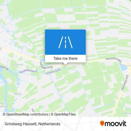 Grindweg Hasselt map