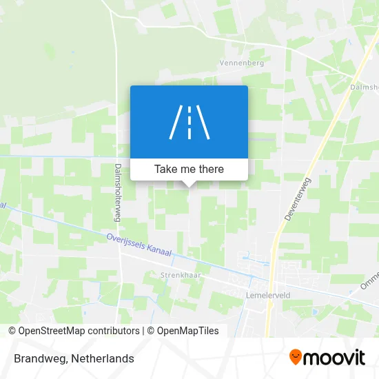 Brandweg map