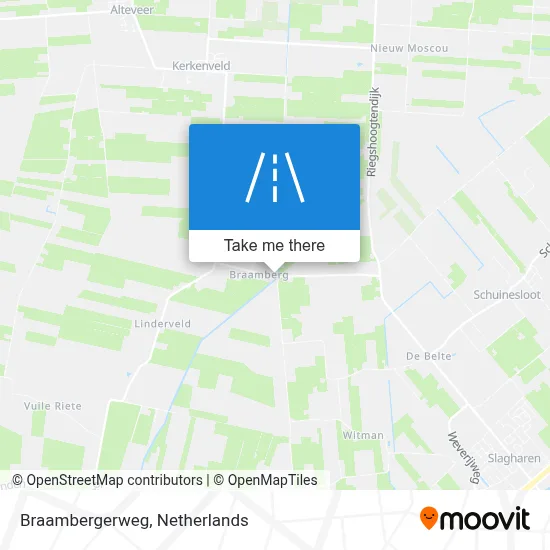 Braambergerweg map