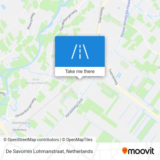 De Savornin Lohmanstraat map