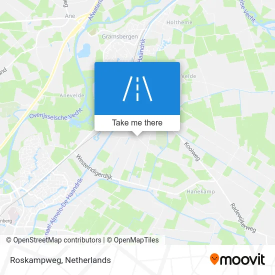Roskampweg map