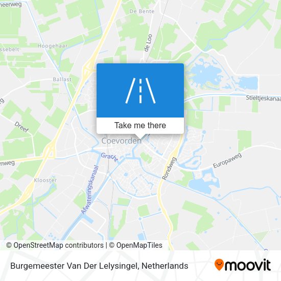 Burgemeester Van Der Lelysingel map