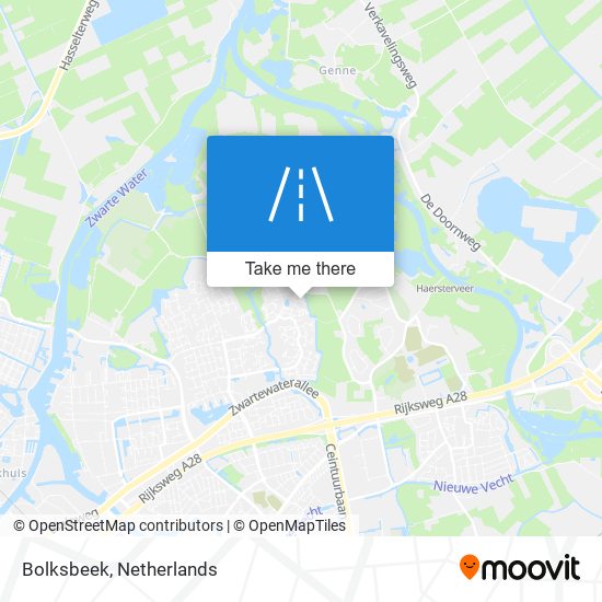 Bolksbeek map