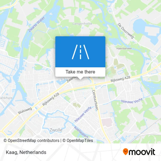 Kaag map