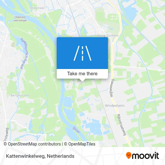 Kattenwinkelweg map