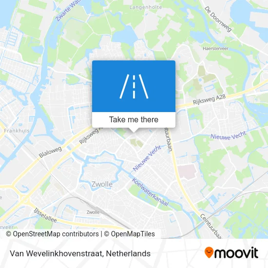 Van Wevelinkhovenstraat map