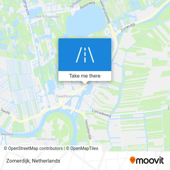 Zomerdijk map