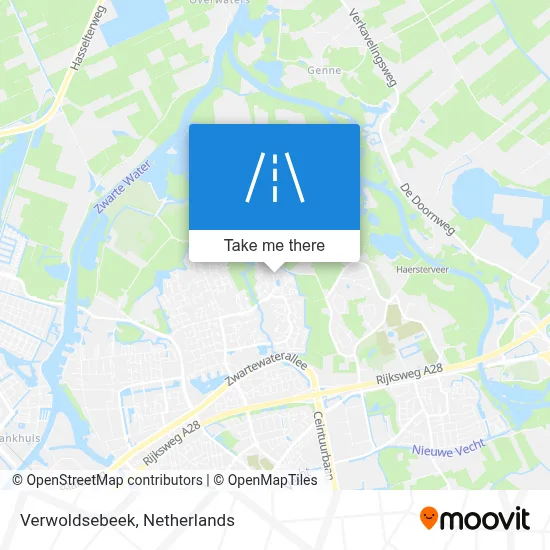 Verwoldsebeek map