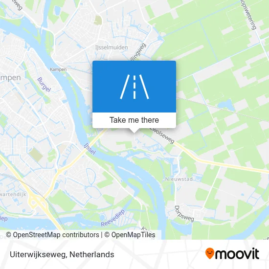 Uiterwijkseweg map