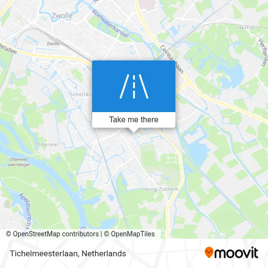 Tichelmeesterlaan map