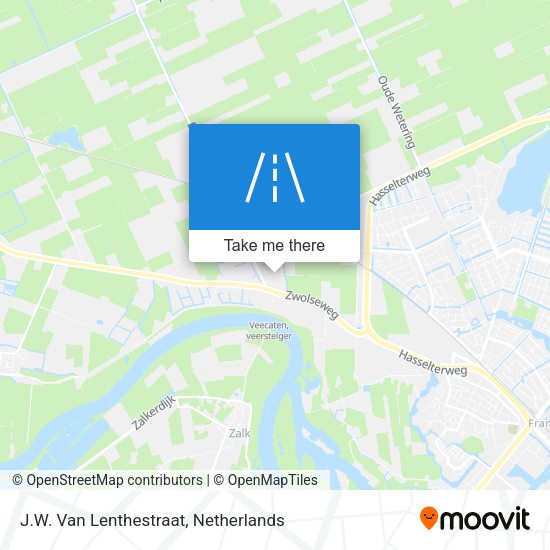 J.W. Van Lenthestraat map