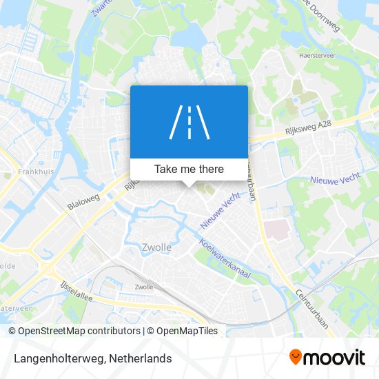 Langenholterweg map