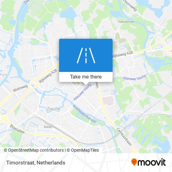 Timorstraat map