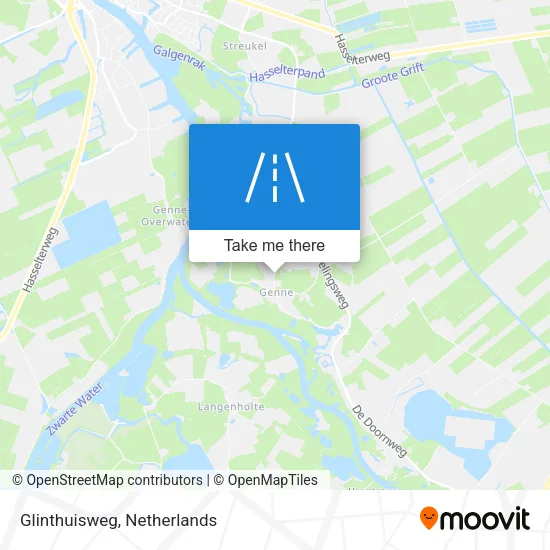 Glinthuisweg map