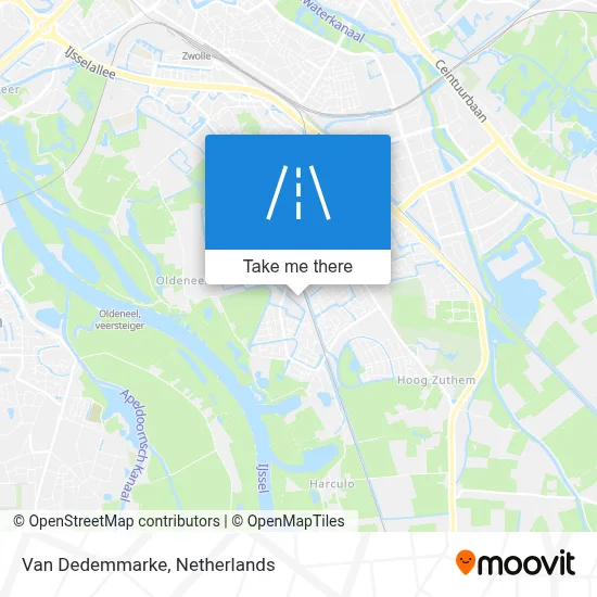 Van Dedemmarke map