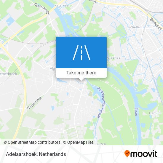 Adelaarshoek map