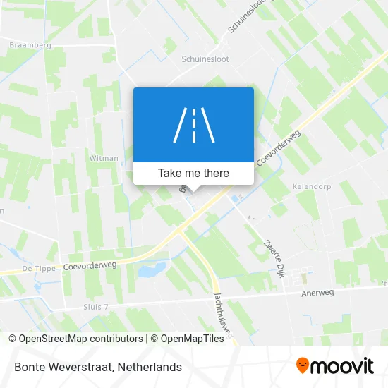 Bonte Weverstraat map