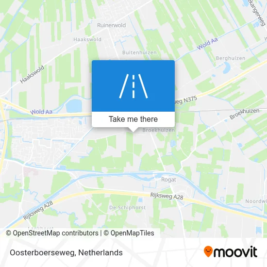 Oosterboerseweg map