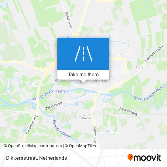 Dikkersstraat map